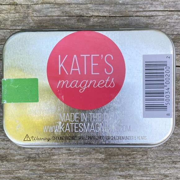 NIB New Kate's Magnets I Love Pickleball Bottlecap Magnets Set of 6 Handmade USA - Picture 5 of 5